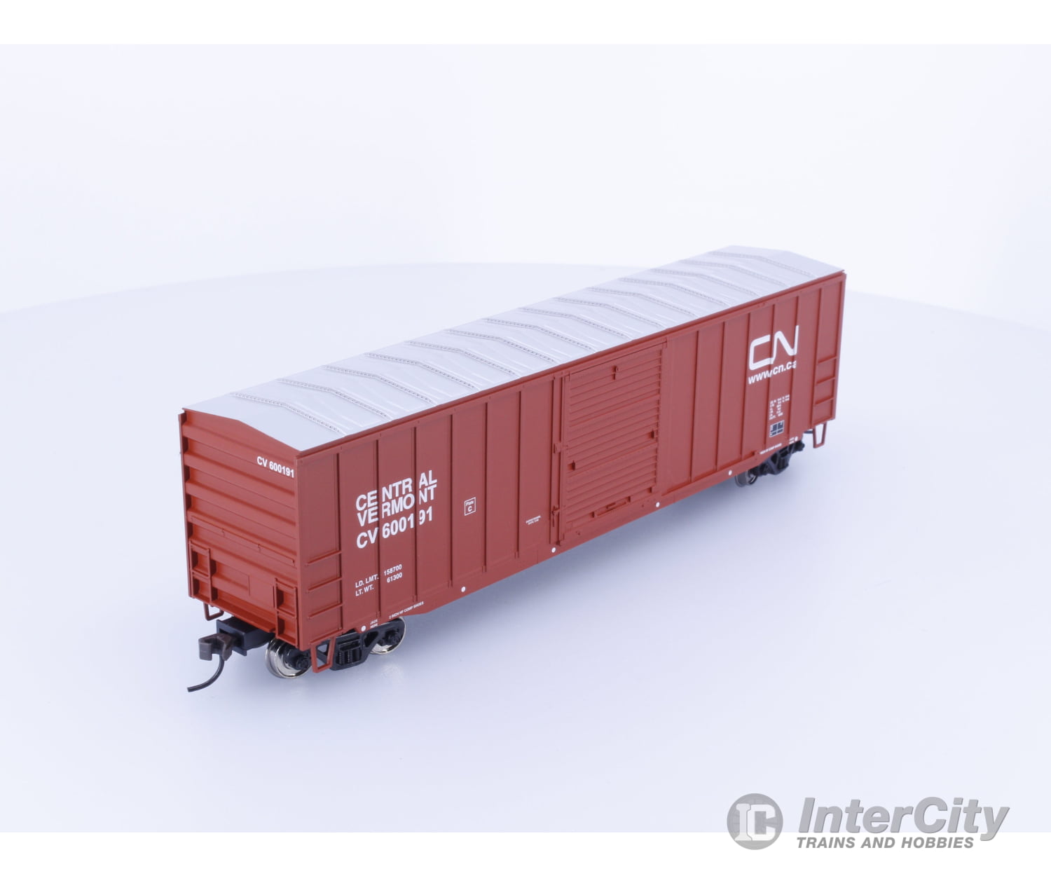 Trueline Trains TLT200512 HO ACF 50’6’’ Box Car Central Vermont (CV) 600191 Freight Cars