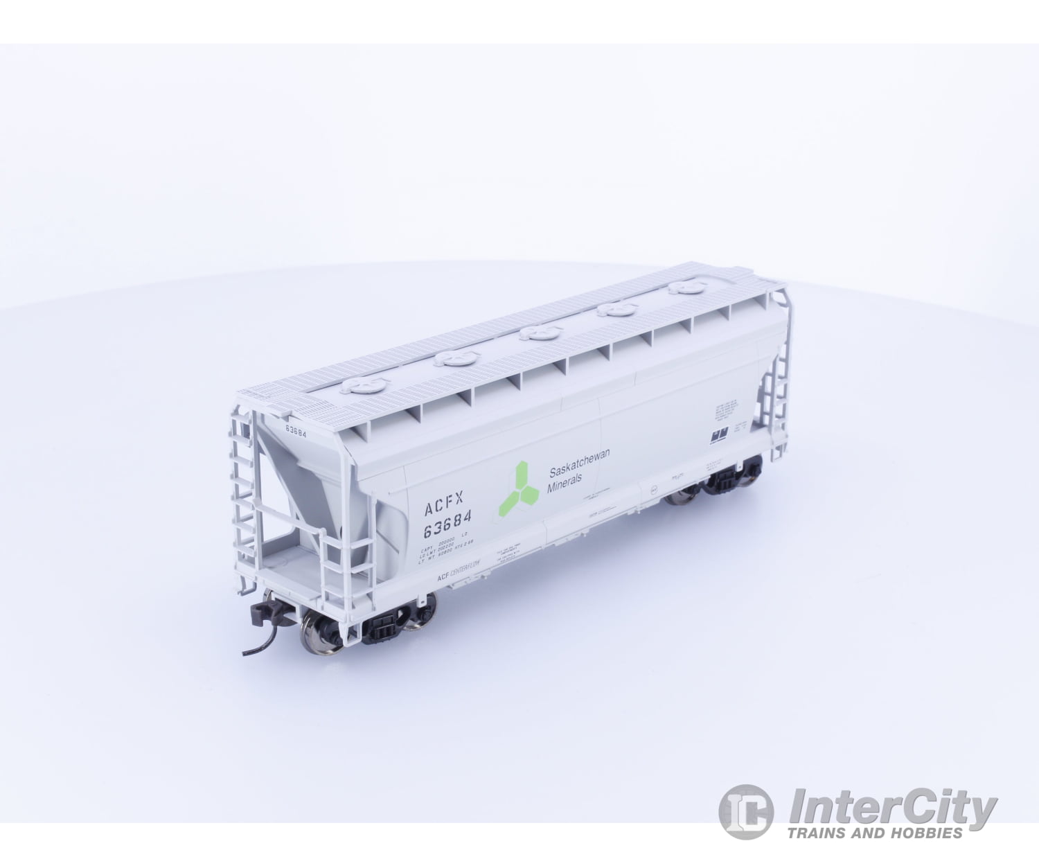 Trueline Trains TLT200539 HO ACF 3560 Covered Hopper Saskatchewan Minerals American Car and Foundry (ACF/ACFX) 63684
