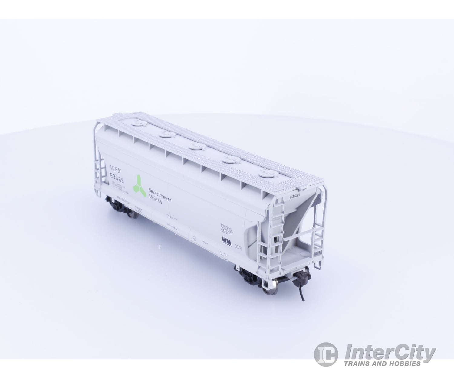 Trueline Trains TLT200541 HO ACF 3560 Covered Hopper Saskatchewan Minerals Saskatchewan (SKNX) 63689 Freight Cars