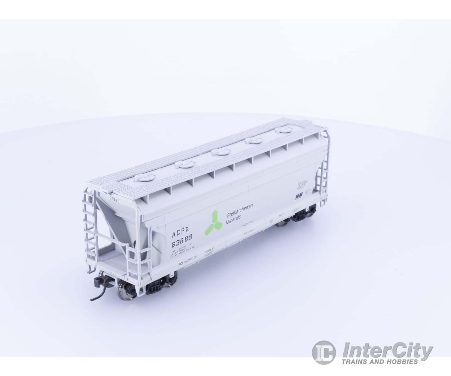 Trueline Trains TLT200541 HO ACF 3560 Covered Hopper Saskatchewan Minerals Saskatchewan (SKNX) 63689 Freight Cars