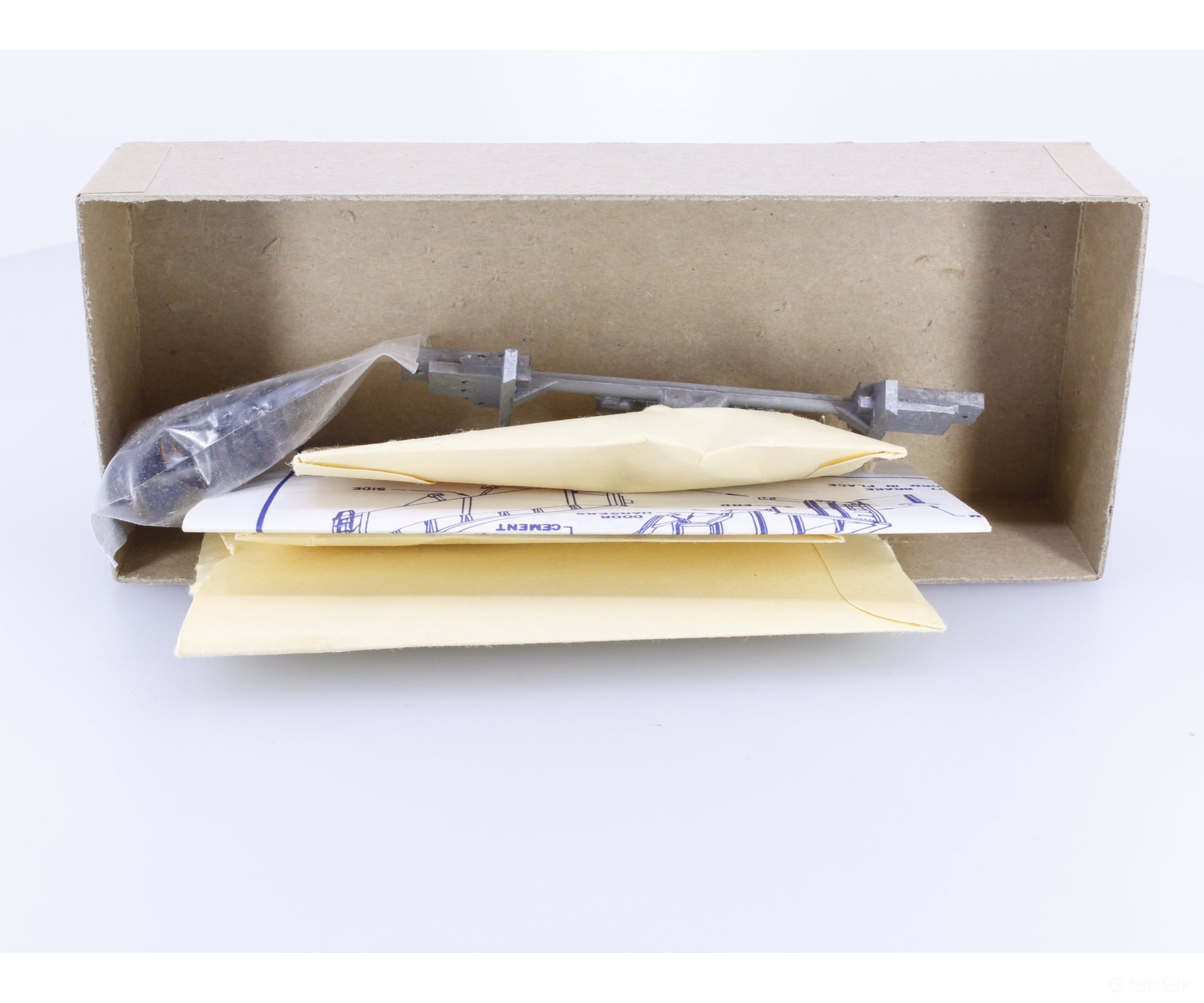 Ulrich 121-345 HO Offset Side 2 Bay Hopper Kit Baltimore and Ohio (BO) 637343 - Freight Cars