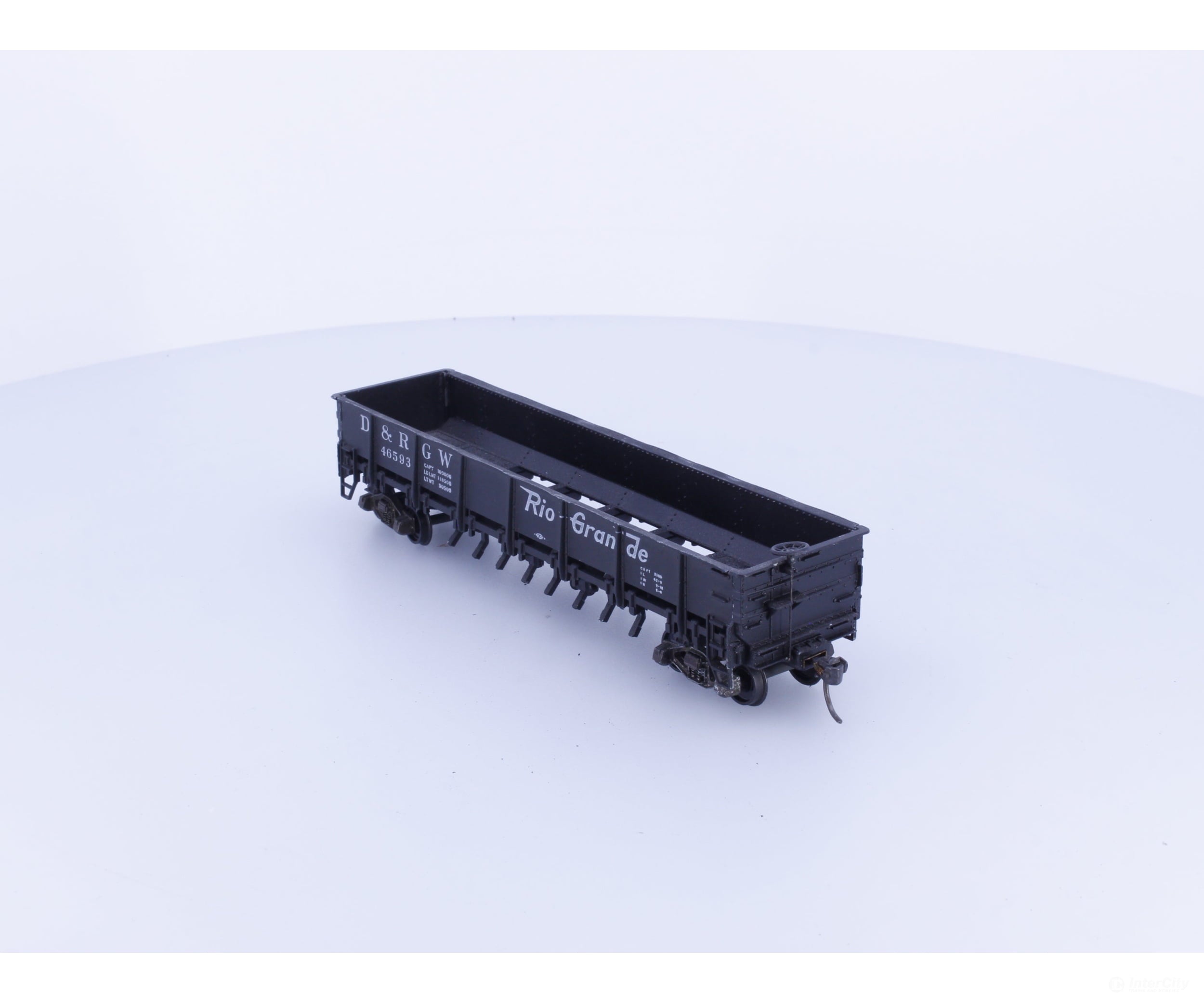 Ulrich 136 HO General Service Gondola Denver and Rio Grande Western (DRGW) 46593 - Freight Cars