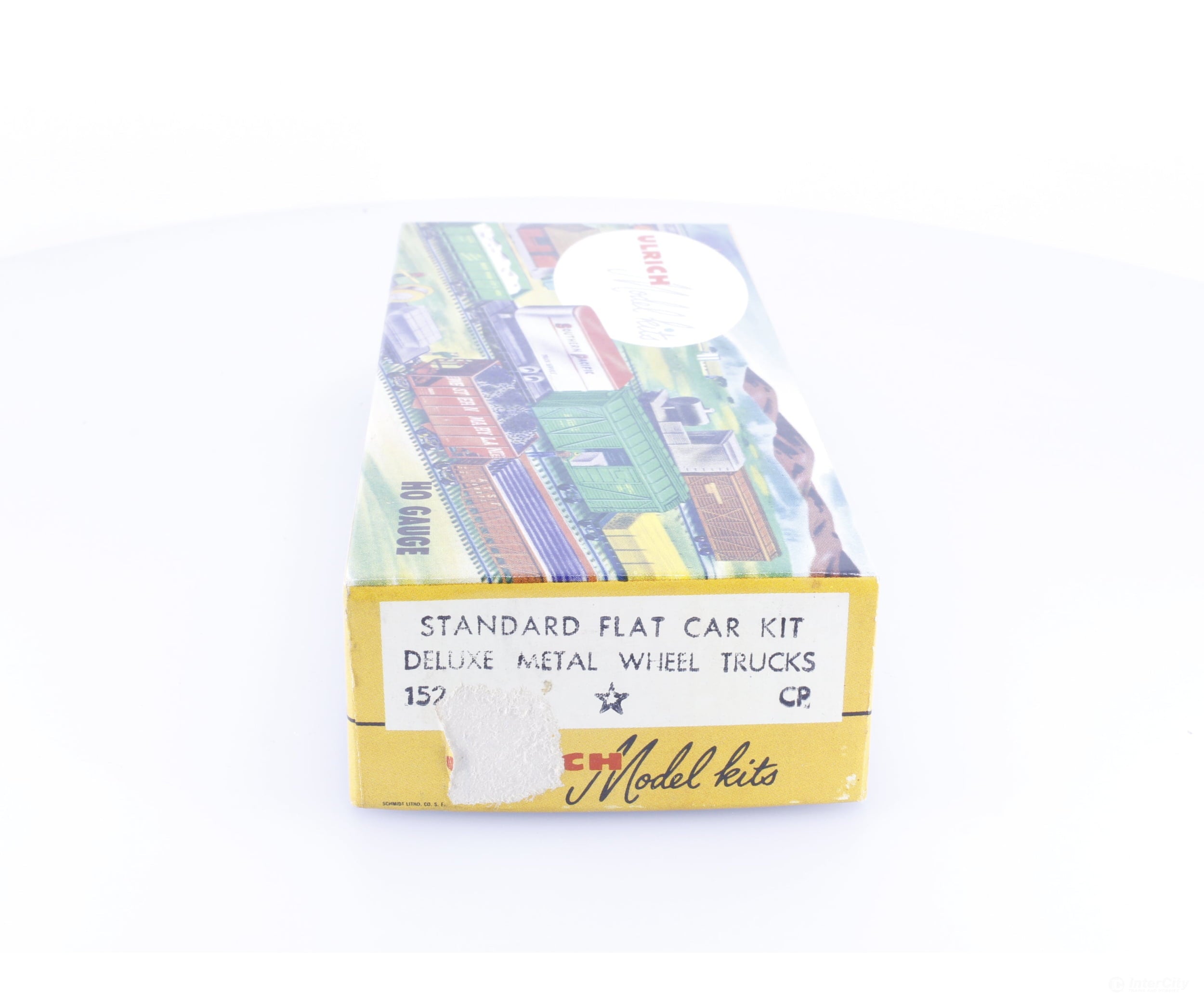 Ulrich 152 HO Standard Flat Car Kit #2 Canadian Pacific (CP) 34359 - Freight Cars