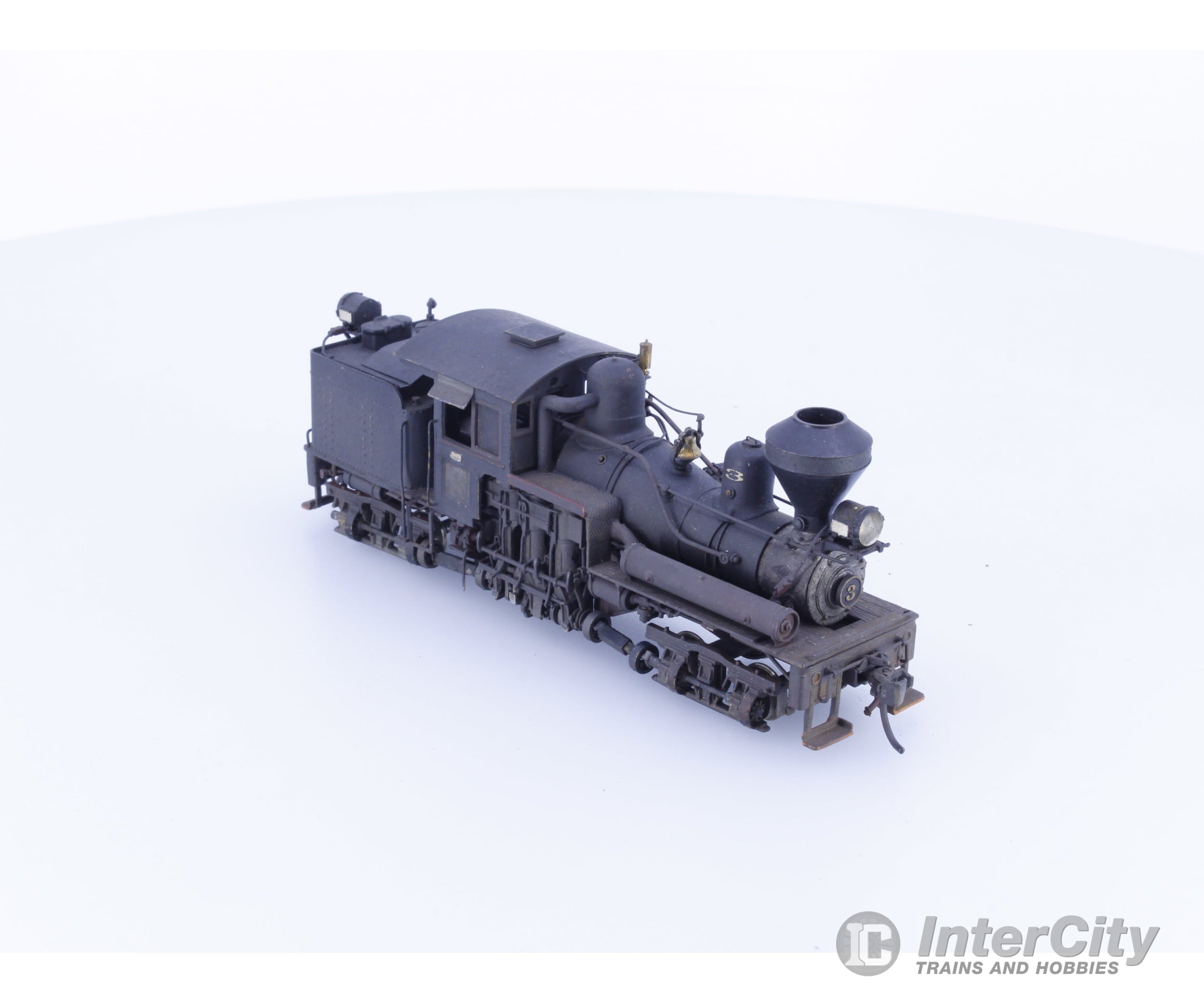 United Scale Models 25TSCRR HO Brass 25 Ton Shay Cowichan Railroad Unlettered Analog DC Locomotives