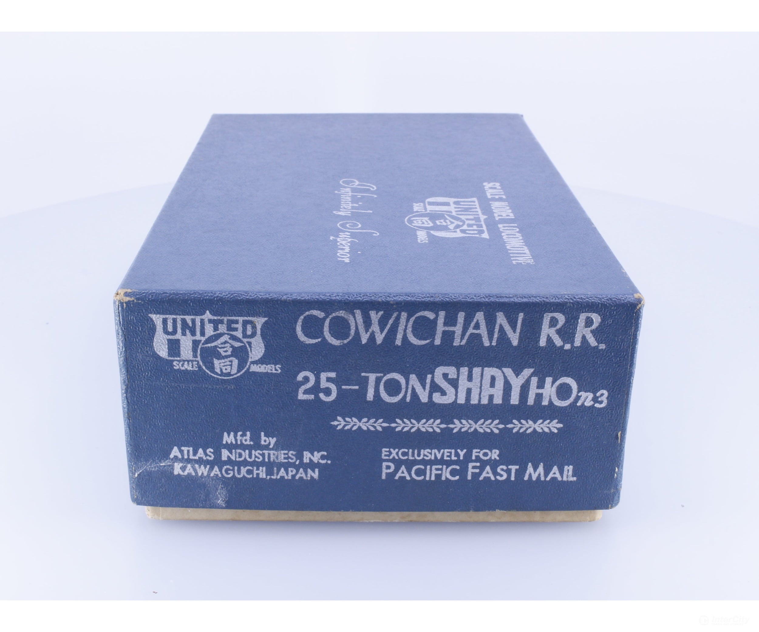 United Scale Models 25TSCRR HO Brass 25 Ton Shay Cowichan Railroad Unlettered Analog DC Locomotives