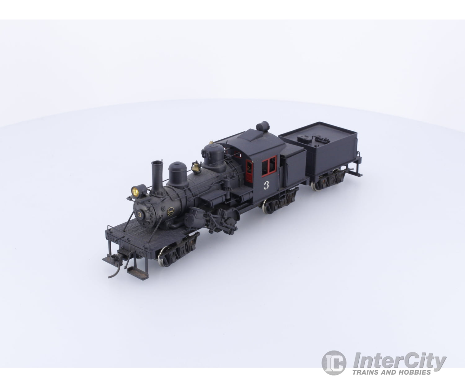 United Scale Models 3TSHAY HO 3 Truck Climax Steam Locomotive Prof. Painted Analog DC Locomotives