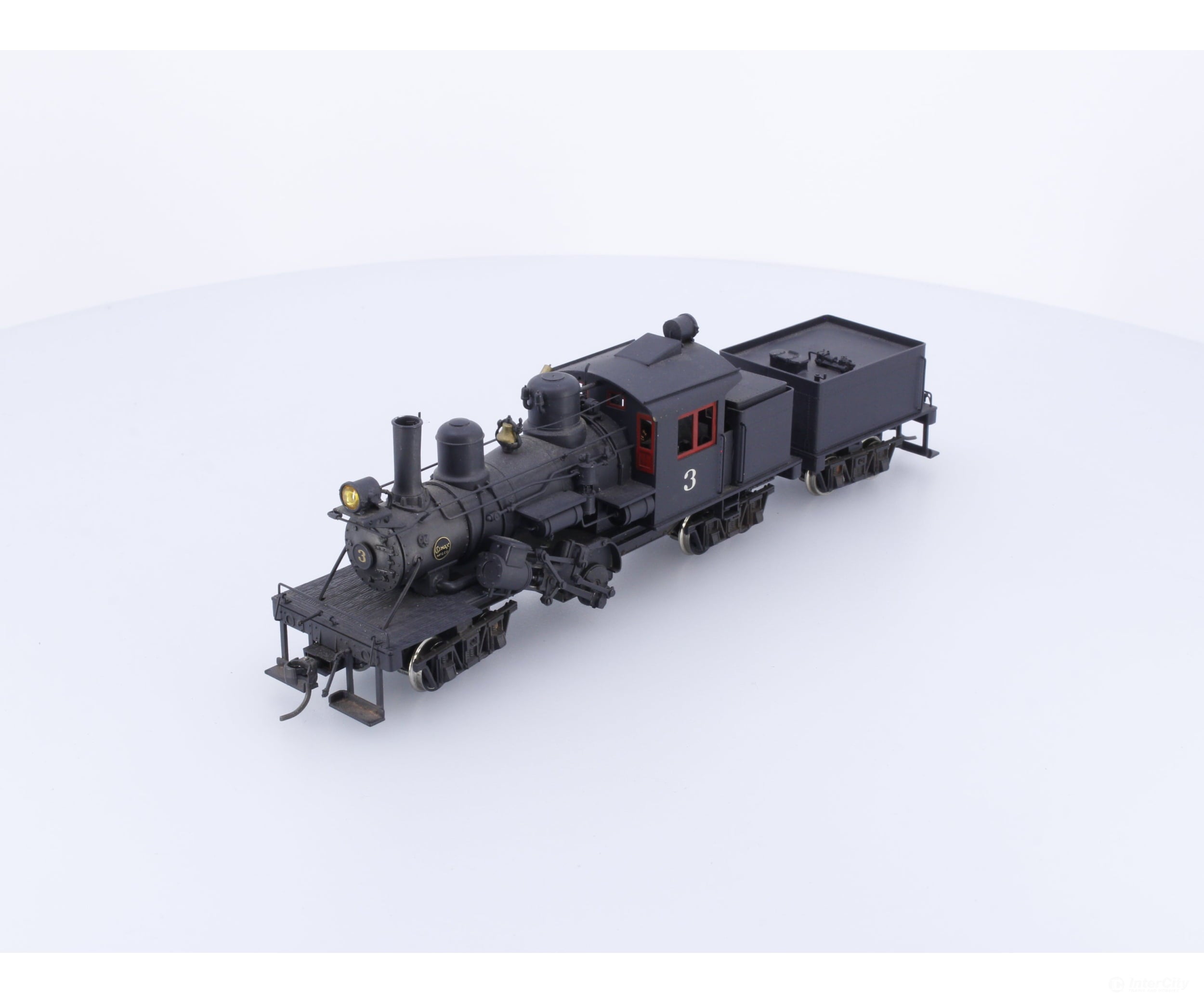 United Scale Models 3TSHAY HO 3 Truck Climax Steam Locomotive Prof. Painted Analog DC Locomotives
