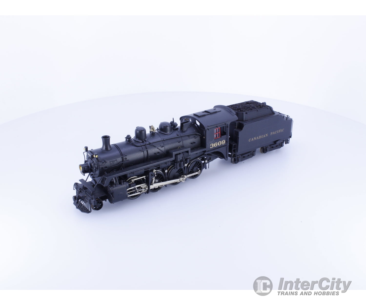 United Scale Models USM280 HO Brass 2-8-0 Steam Locomotive Canadian Pacific (CP) 3609 Analog DC Locomotives