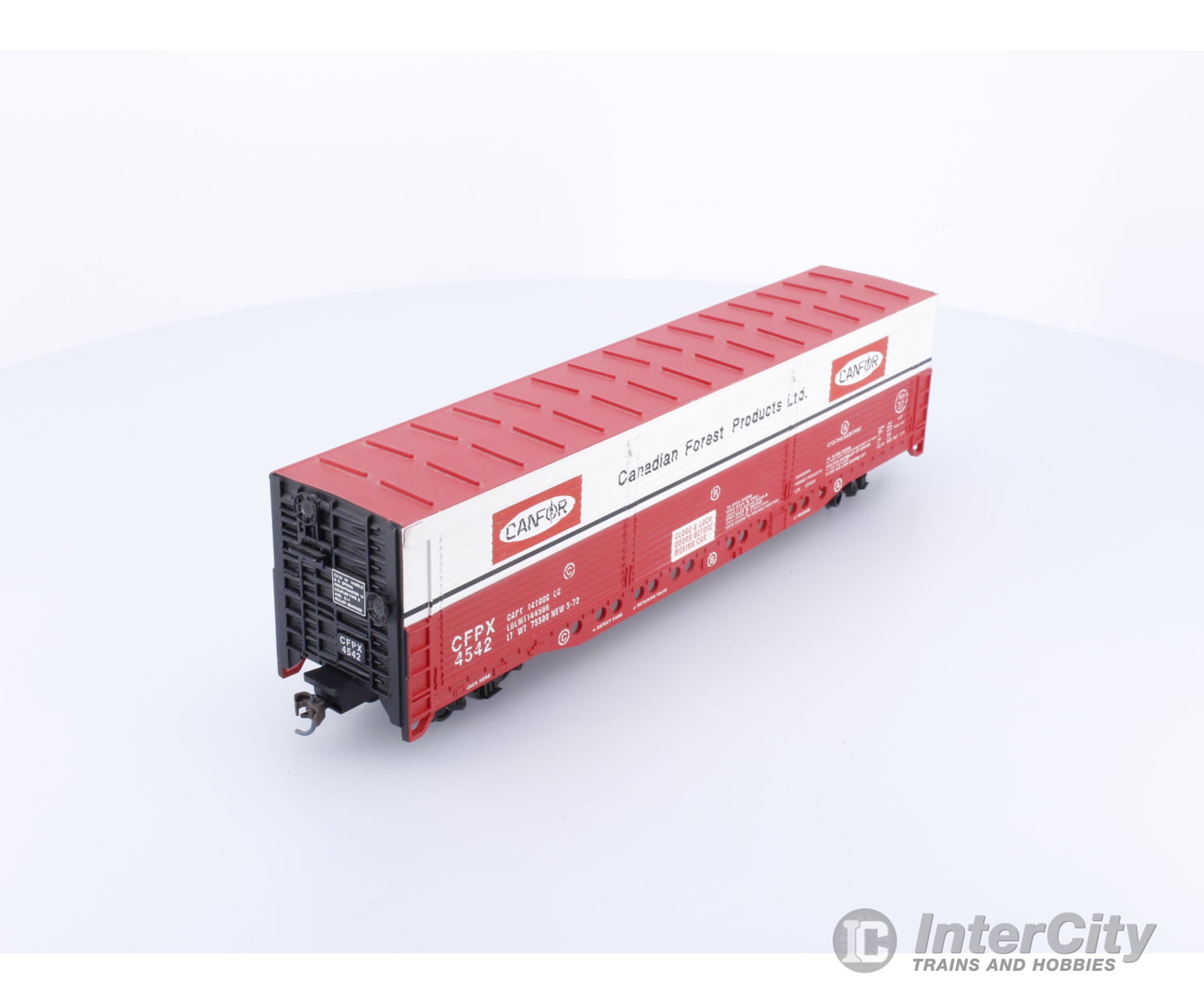 Unknown CFPX4542 HO 60’ Box Car Canfor CFPX4542 Freight Cars