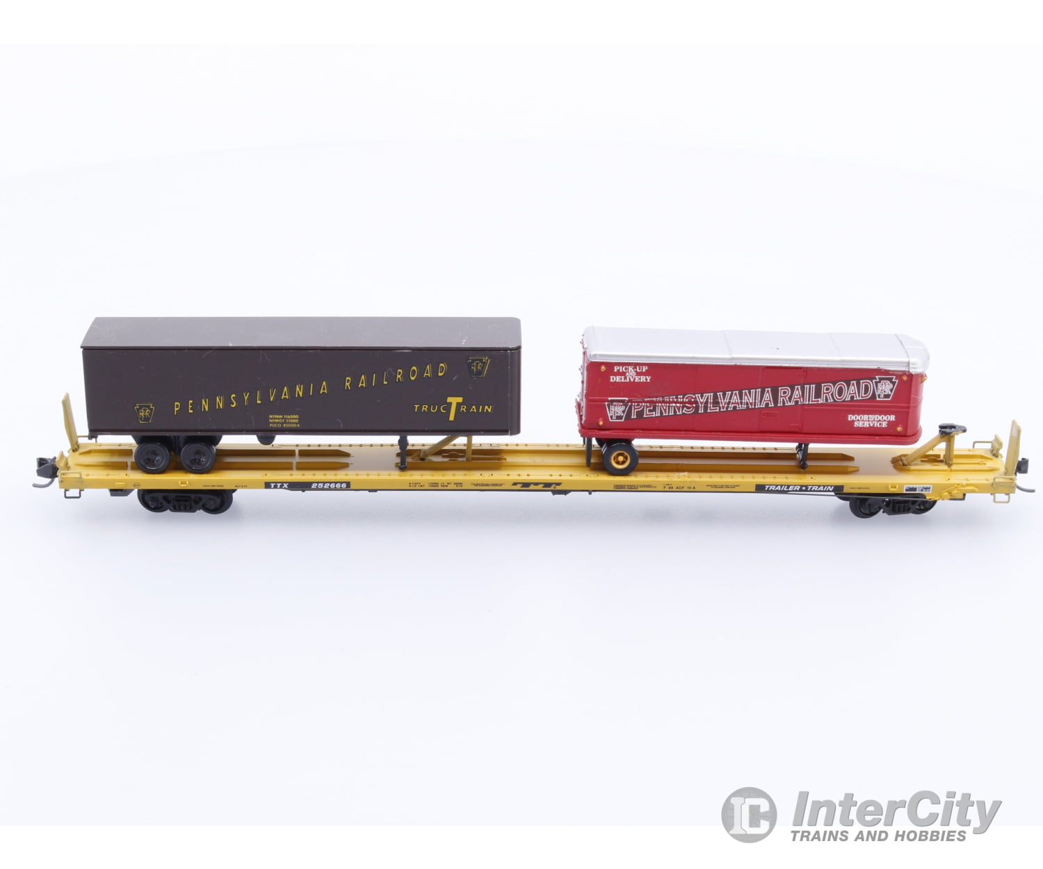 Unknown N Trailer Freight Load Pennsylvania Railroad (PRR) 252666 Freight Loads & Containers