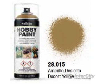 Vallejo 28.015 Desert Yellow Aerosol 400ml Color Primer - Default Title (CH-940-28015)