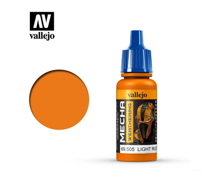 Vallejo 69505 Mecha Color Light Rust Wash 17ml Paint