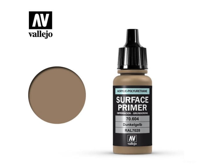 Vallejo 70.604 German Dark Yellow Primer ral7028 - 17ml - Default Title (CH-940-70604)