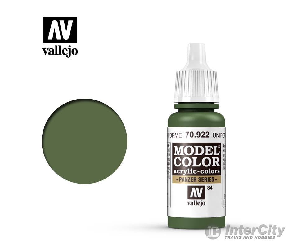 Vallejo 70.922 Model Color Uniform Green 17ml - Default Title (CH-940-70922)