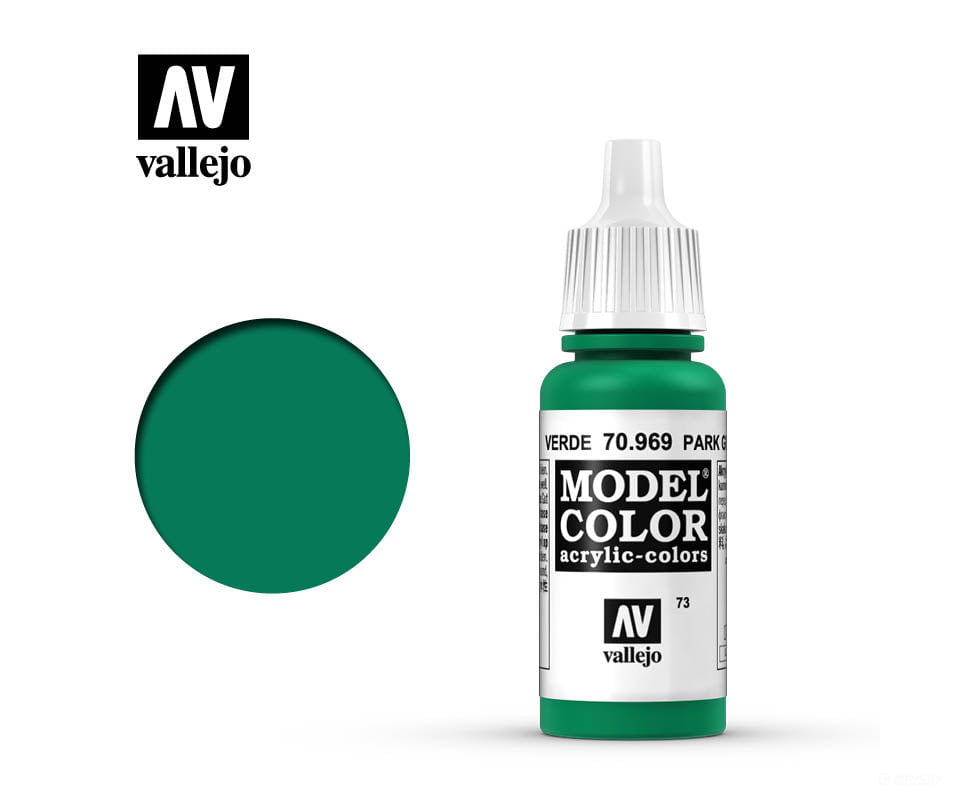 Vallejo 70.969 Model Color Park Green Flat 17ml - Default Title (CH-940-70969)
