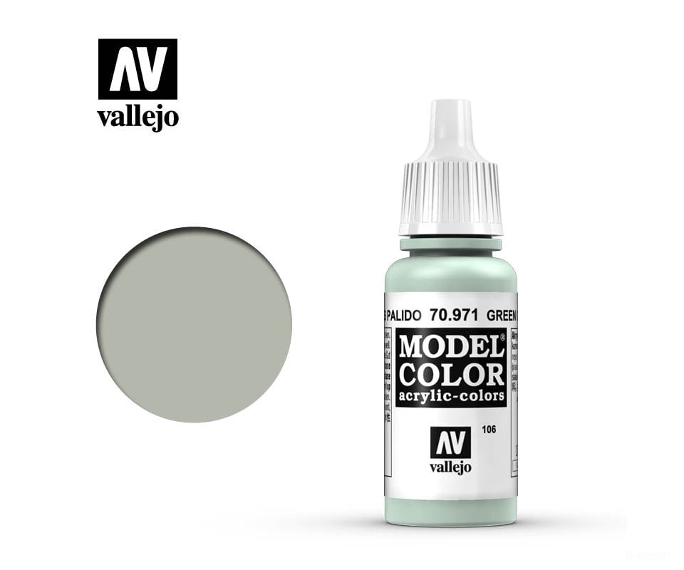 Vallejo 70.971 Model Color Green Grey 17ml - Default Title (CH-940-70971)