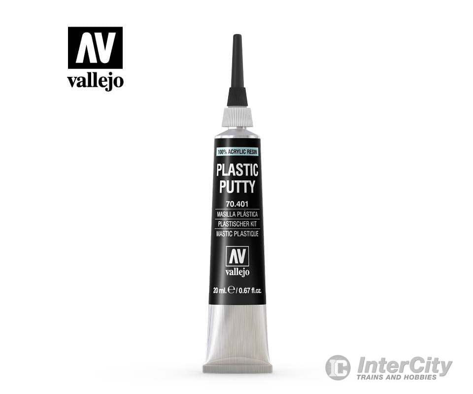 Vallejo 70401 Plastic Putty 20 Ml Tube Glue Adhesives