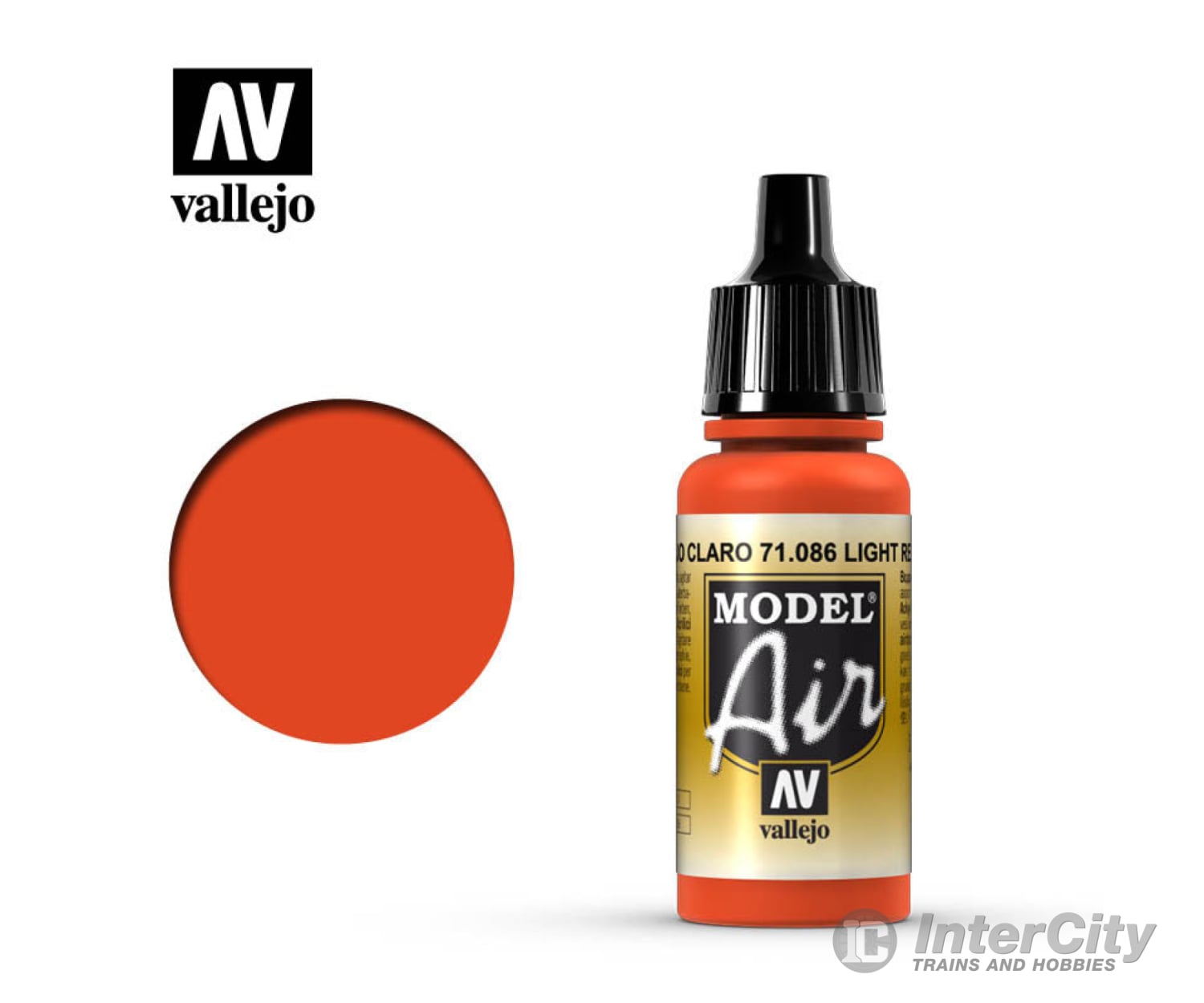 Vallejo 71.086 Model Air Light Red 17ml - Default Title (CH-940-71086)