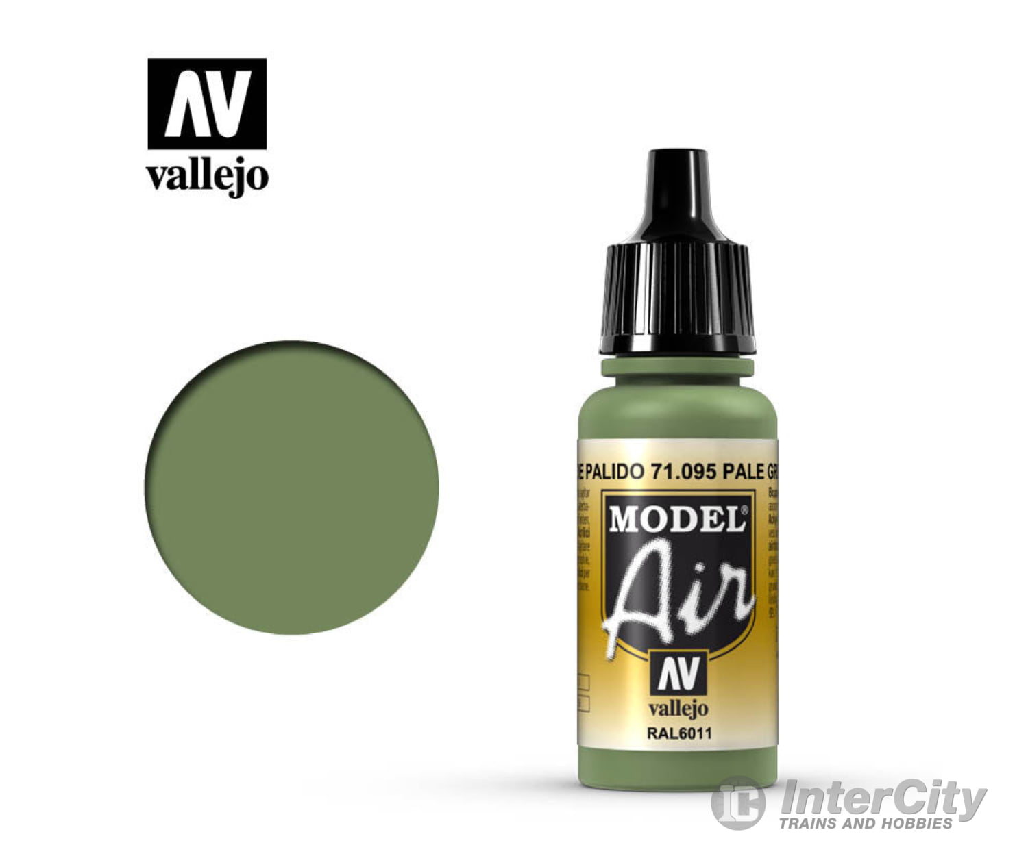 Vallejo 71.095 Model Air Pale Green RAL6011 17ml - Default Title (CH-940-71095)