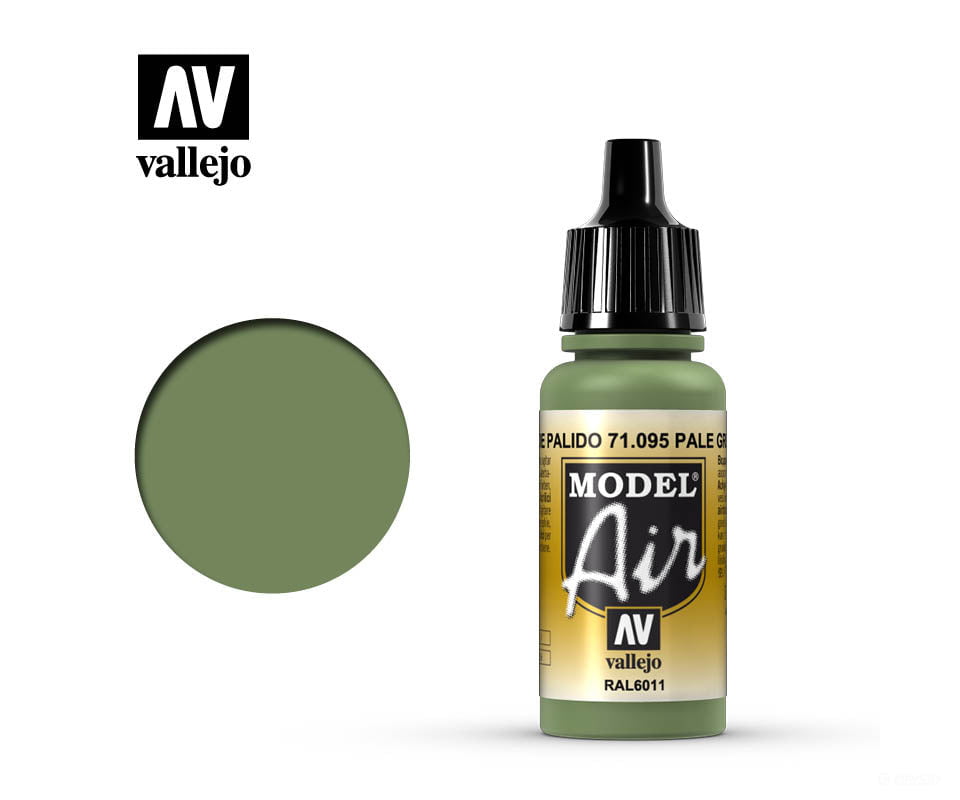 Vallejo 71.095 Model Air Pale Green RAL6011 17ml - Default Title (CH-940-71095)