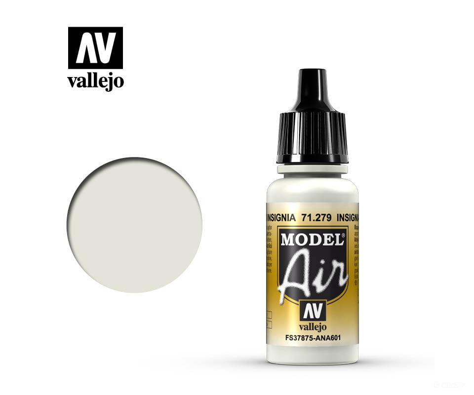 Vallejo 71.279 Model Air Insignia White FS37875 ana601 17ml - Default Title (CH-940-71279)