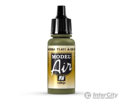 Vallejo 71.411 Model Air A-19f Grass Green 17ml - Default Title (CH-940-71411)