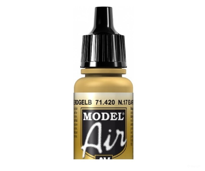 Vallejo 71.420 Model Air no17 Earth Yellow 17ml - Default Title (CH-940-71420)