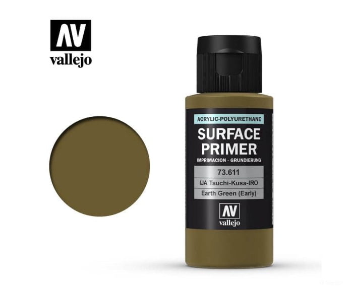 Vallejo 73.611 Surface Primer - Acrylic- Ija Tutikusa-Iro - 60ml - Default Title (CH-940-73611)