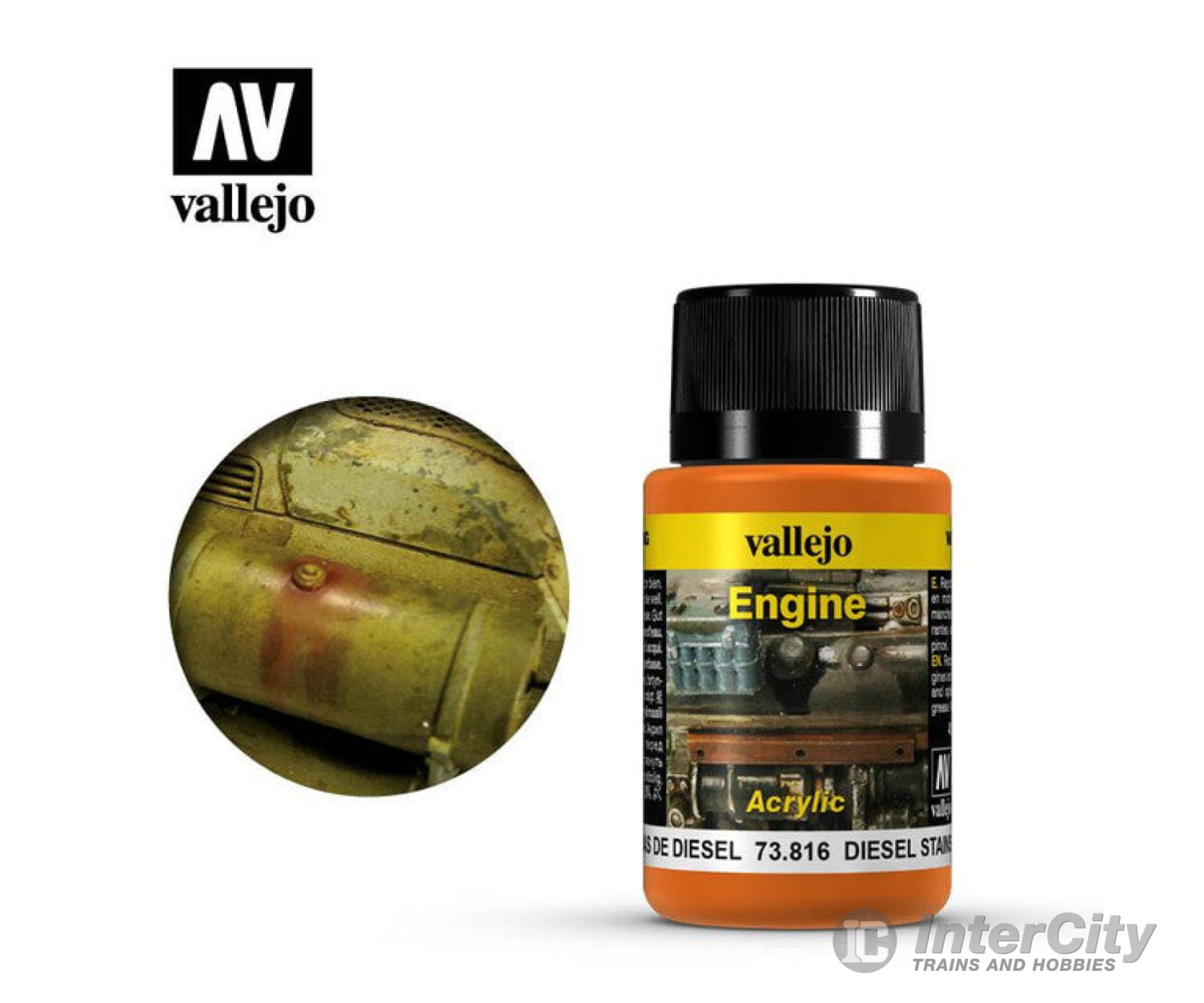 Vallejo 73816 Engine Effects: Diesel Stains Weathering