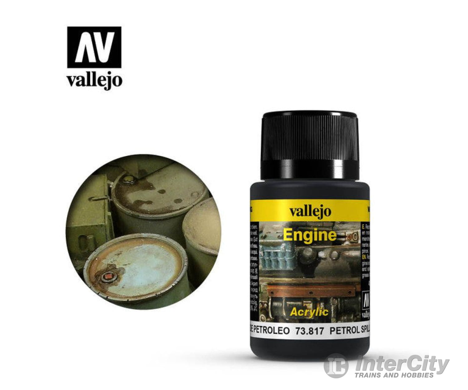 Vallejo 73817 Weathering Effect 73.817 Petrol Spills Engine