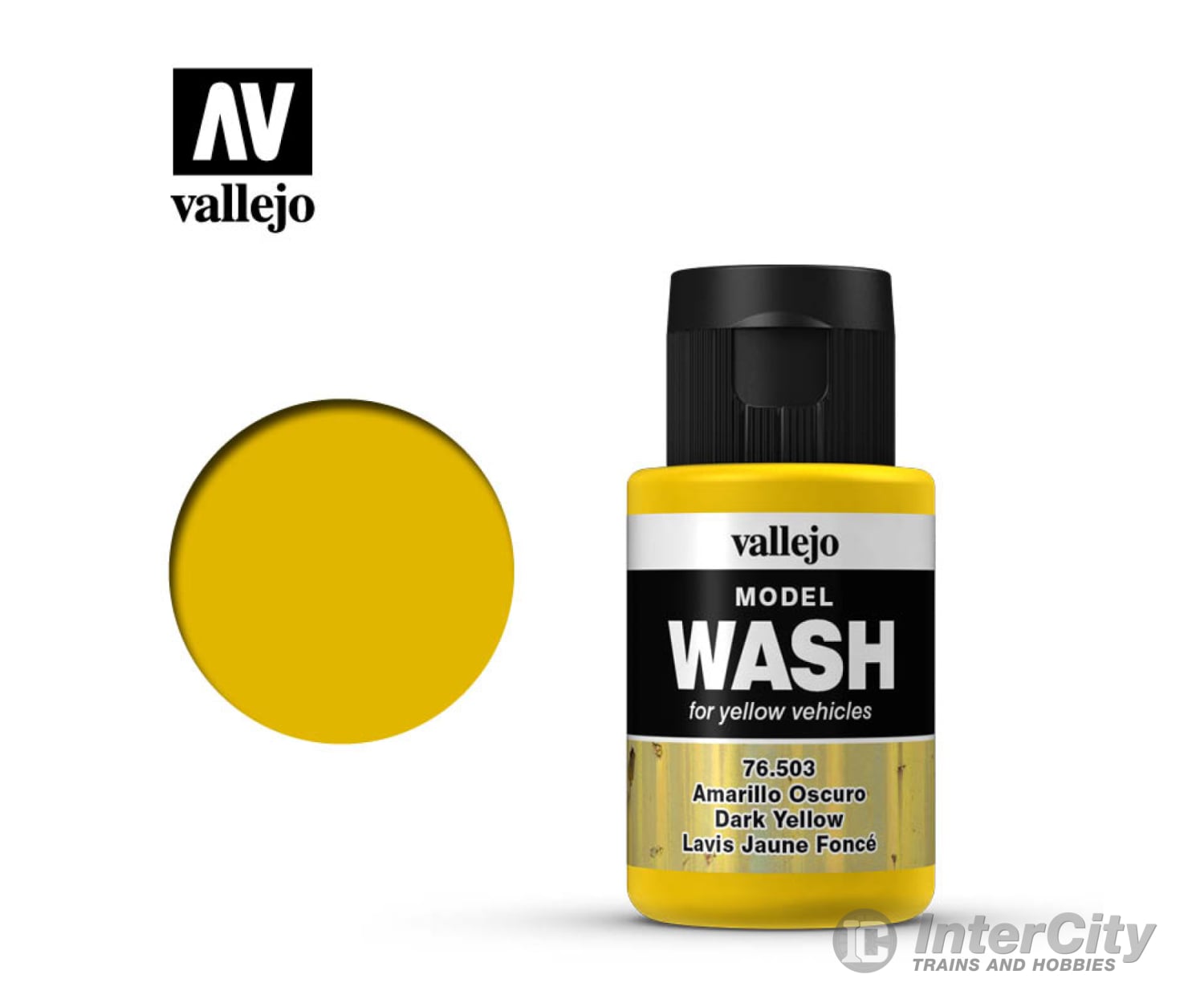 Vallejo 76503 503 Dark Yellow Wash 35Ml Weathering