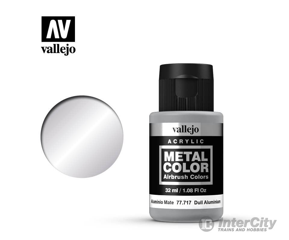 Vallejo 77717 Metal Color 77.717 Dull Aluminium Paint