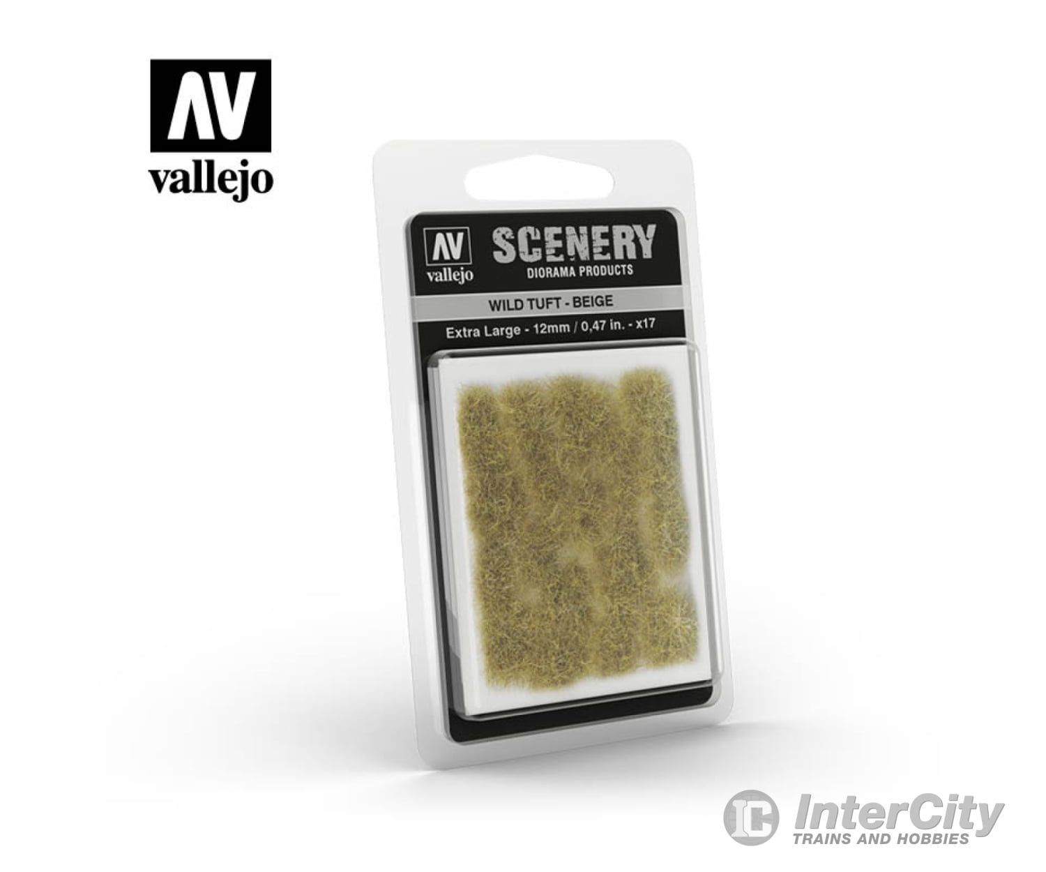 Vallejo Sc429 Wild Grass Tuft Beige X-Large 12Mm & Scenery Mats
