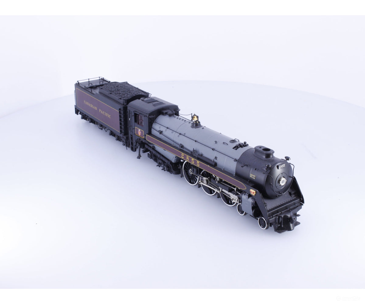 Van Hobbies 101 HO Brass Class H-1d 4-6-4 Royal Hudson Steam Locomotive Canadian Pacific (CP) 2855 Analog DC