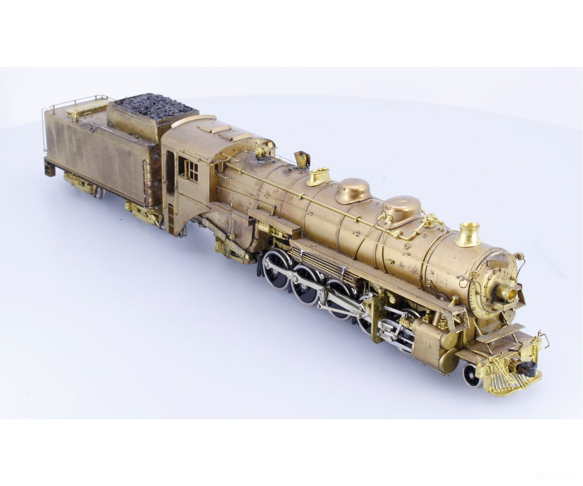 Van Hobbies 2102S2a HO Brass Class S-2a 2-10-2 #5800 Steam Locomotive Canadian Pacific (CP) Analog DC - Locomotives
