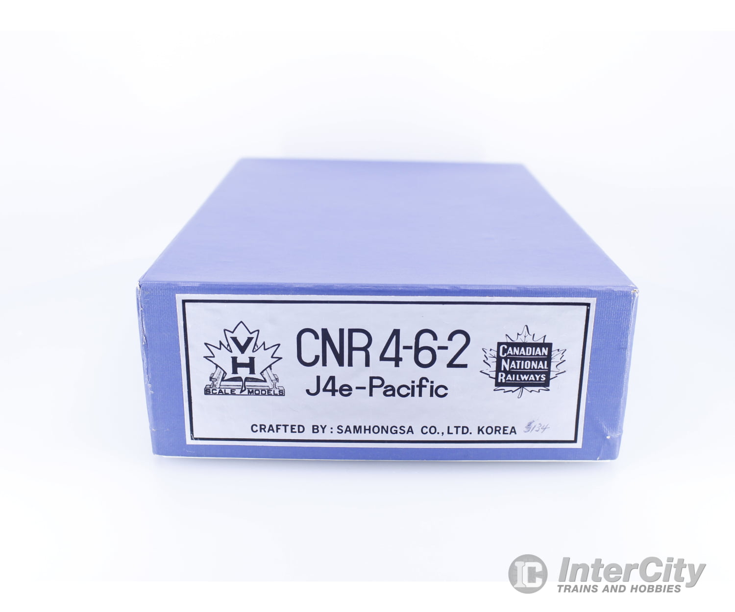 Van Hobbies CNR462J4E HO Brass 4-6-2 J4e Pacific Steam Locomotive Professionally Painted Canadian National (CN) 5134