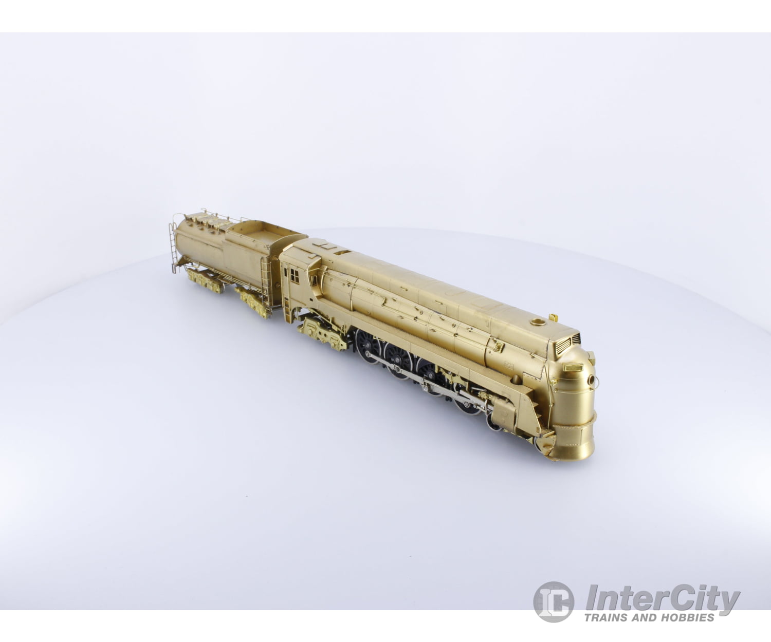 Van Hobbies CNR484U4a HO Brass 4-8-4 U-4-a Canadian National (CN) 6400 Analog DC Locomotives