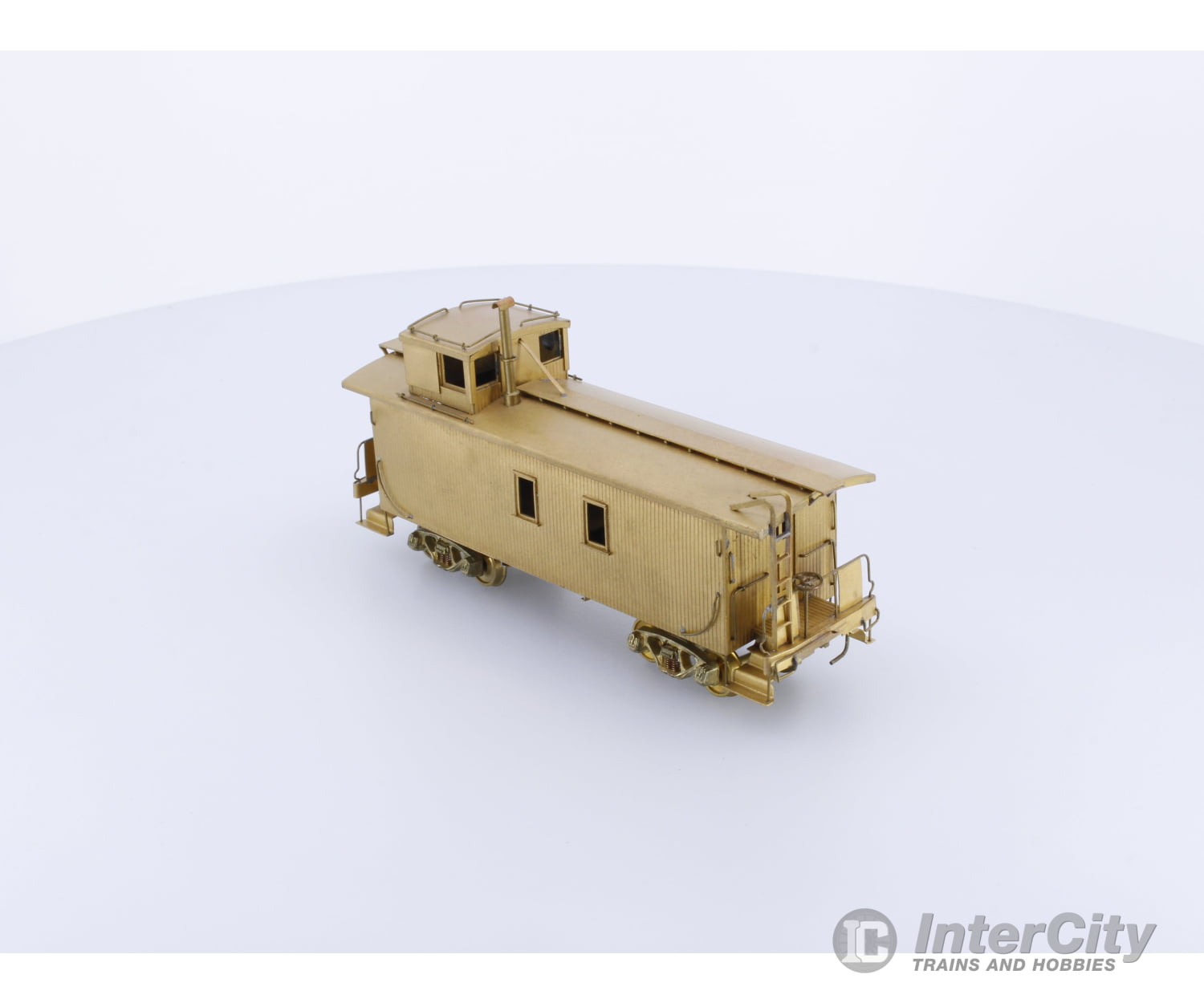 Van Hobbies CNRWOODSCCAB HO Brass Wood Scribed Caboose Canadian National (CN) (#1) Freight Cars