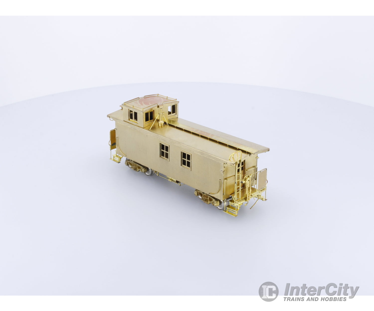 Van Hobbies CNRWOODSCCAB HO Brass Wood Scribed Caboose Canadian National (CN) (#2) Freight Cars