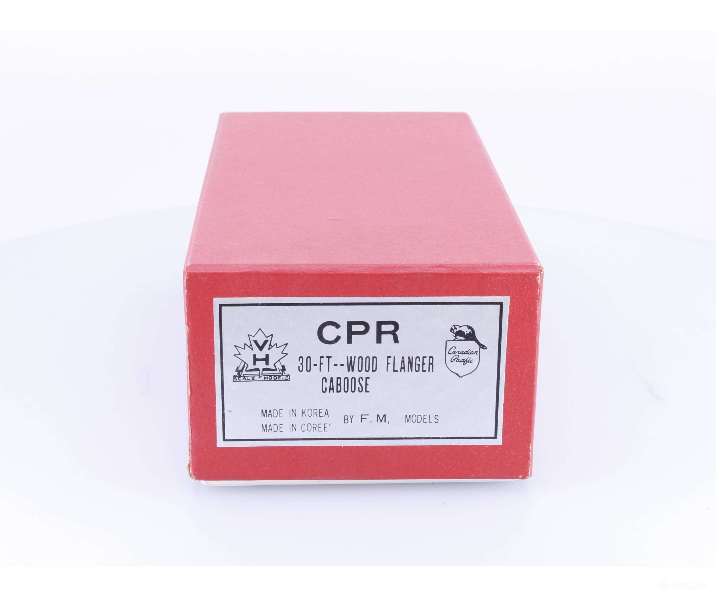 Van Hobbies CPR30FTWF HO Brass 30β Wood Flanger Caboose Canadian Pacific (CP) - Freight Cars