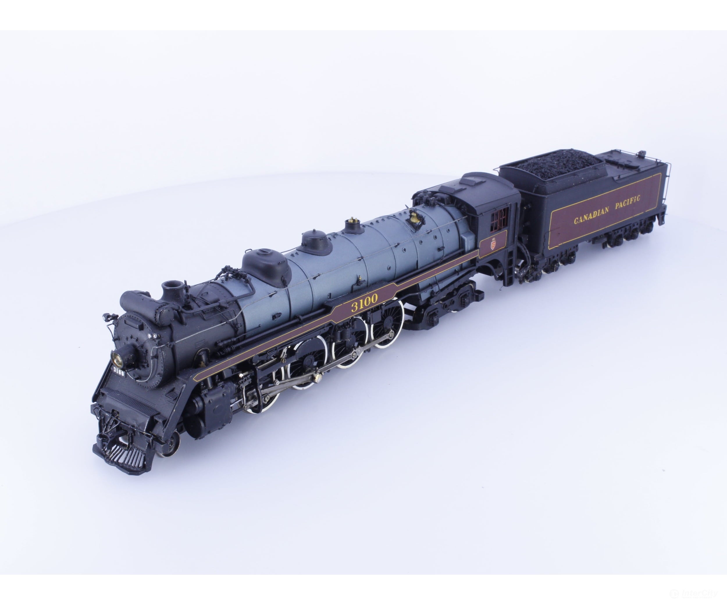 Van Hobbies CPR3100 HO Brass 4-8-4 K-1a DCC/Sound Professionally Painted Canadian Pacific (CP) 3100 DCC & Sound (#1)