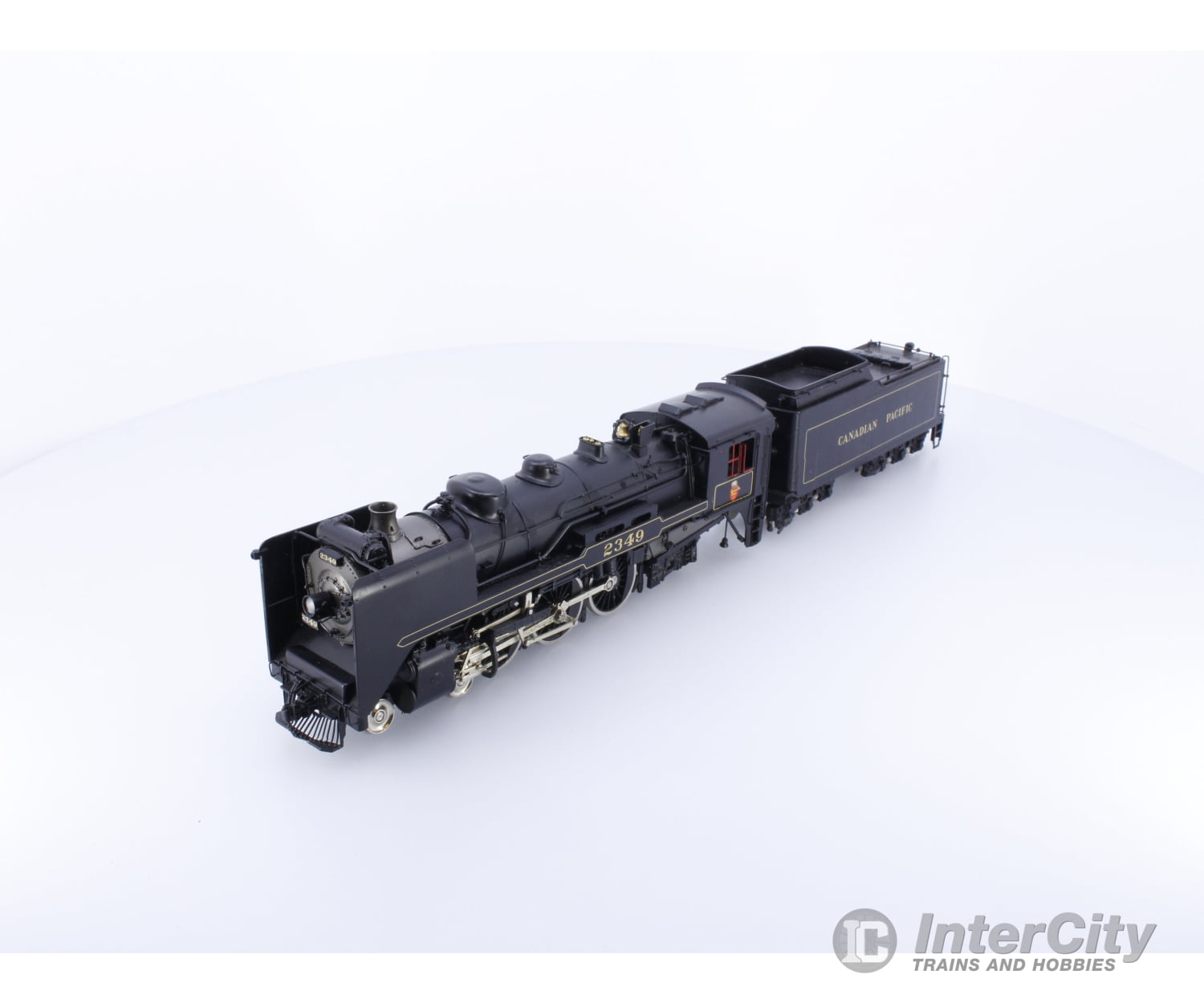 Van Hobbies CPR462G-3d HO Brass 4-6-2 G-3d Professionally Painted Canadian Pacific (CP) 2349 Analog DC Locomotives