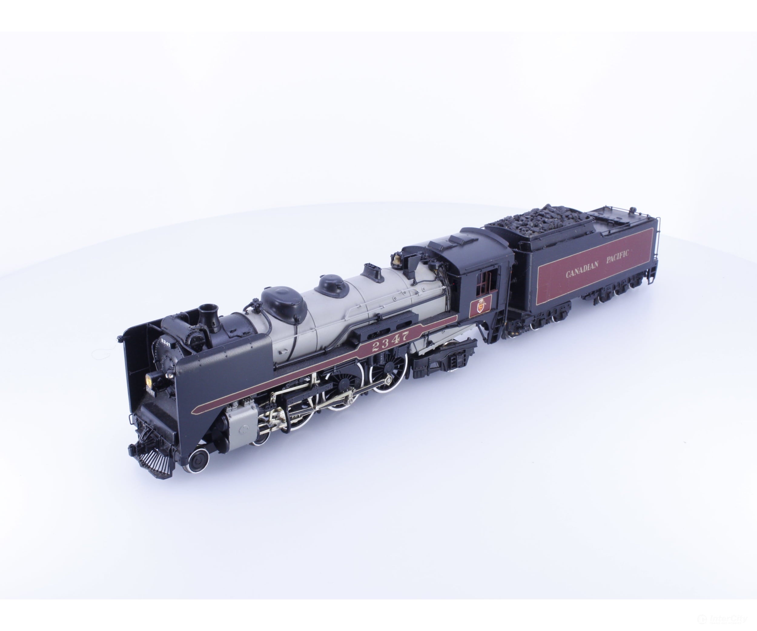 Van Hobbies CPR462G3d HO Brass CPR #2300 4-6-2 G-3d Steam Locomotive Prof. Painted Canadian Pacific (CP) 2347 Analog DC