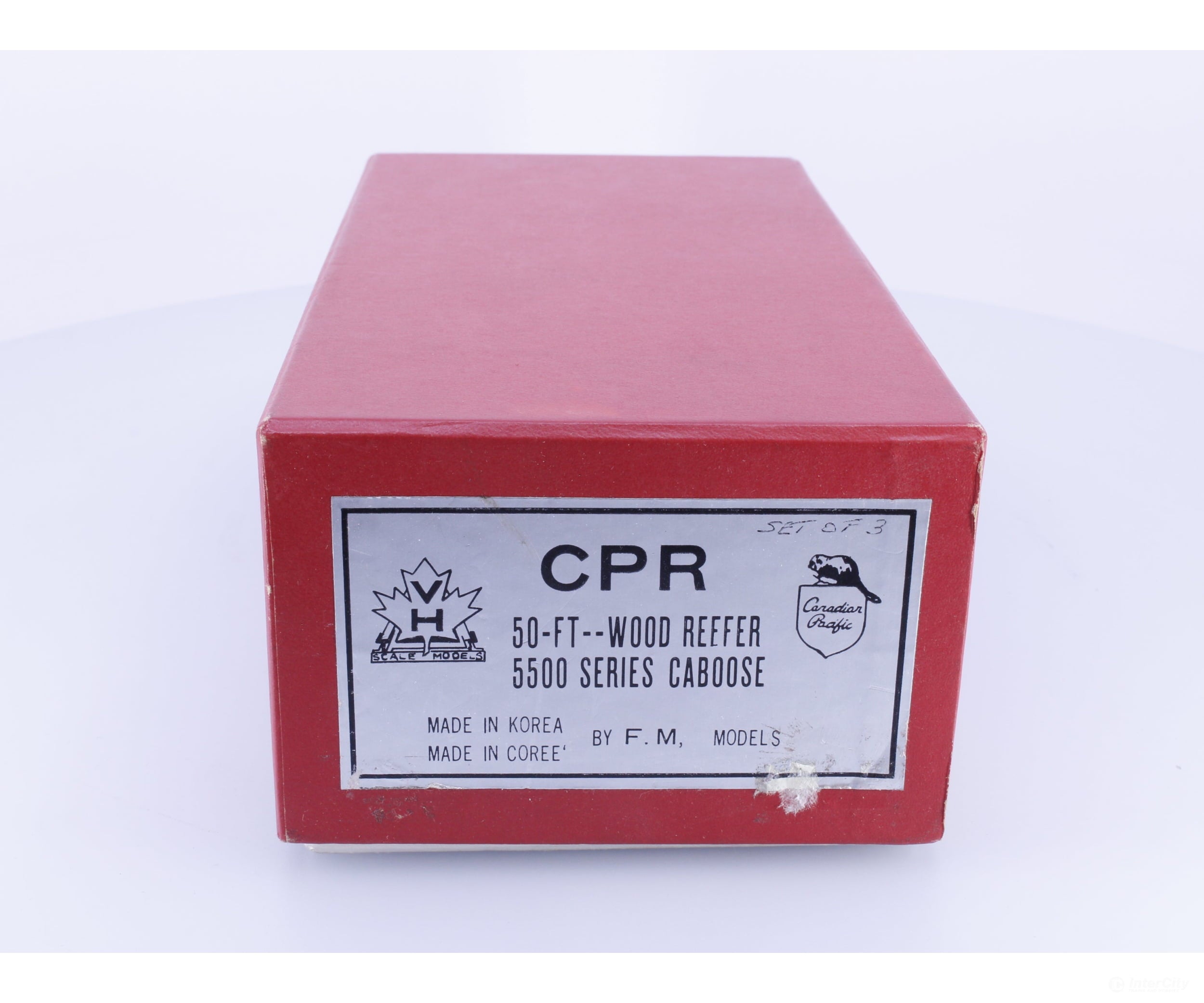 Van Hobbies CPR50FTB HO Brass 50 Ft Steel Baggage 5500 Series Caboose Canadian Pacific (CP) - Freight Cars