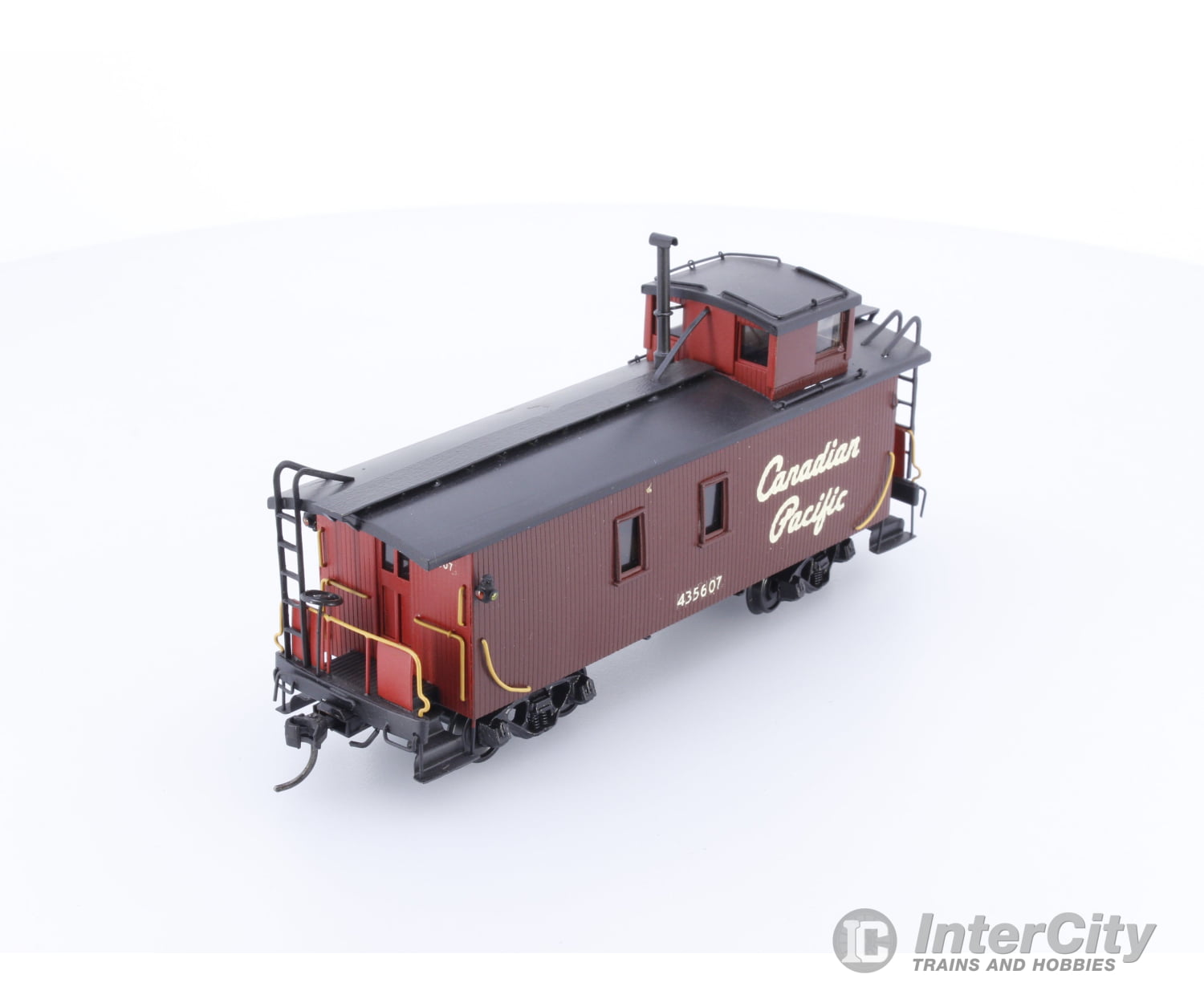 Van Hobbies CPRCAB HO Brass Caboose Painted Canadian Pacific (CP) 435607 Freight Cars