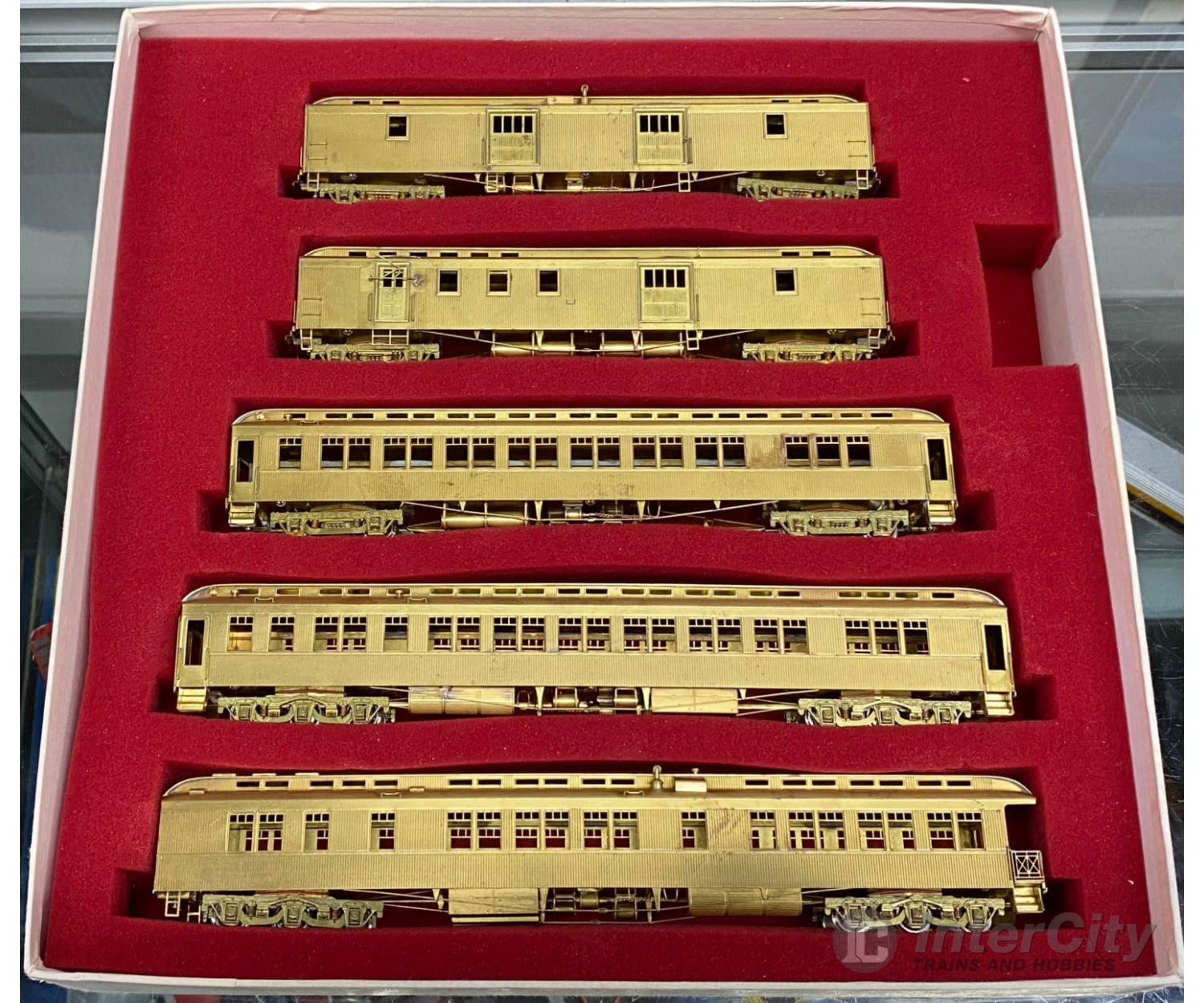 Van Hobbies CPRKVPC HO Brass Kettle Valley 5 Piece Passenger Cars Canadian Pacific (CP) Passenger Cars