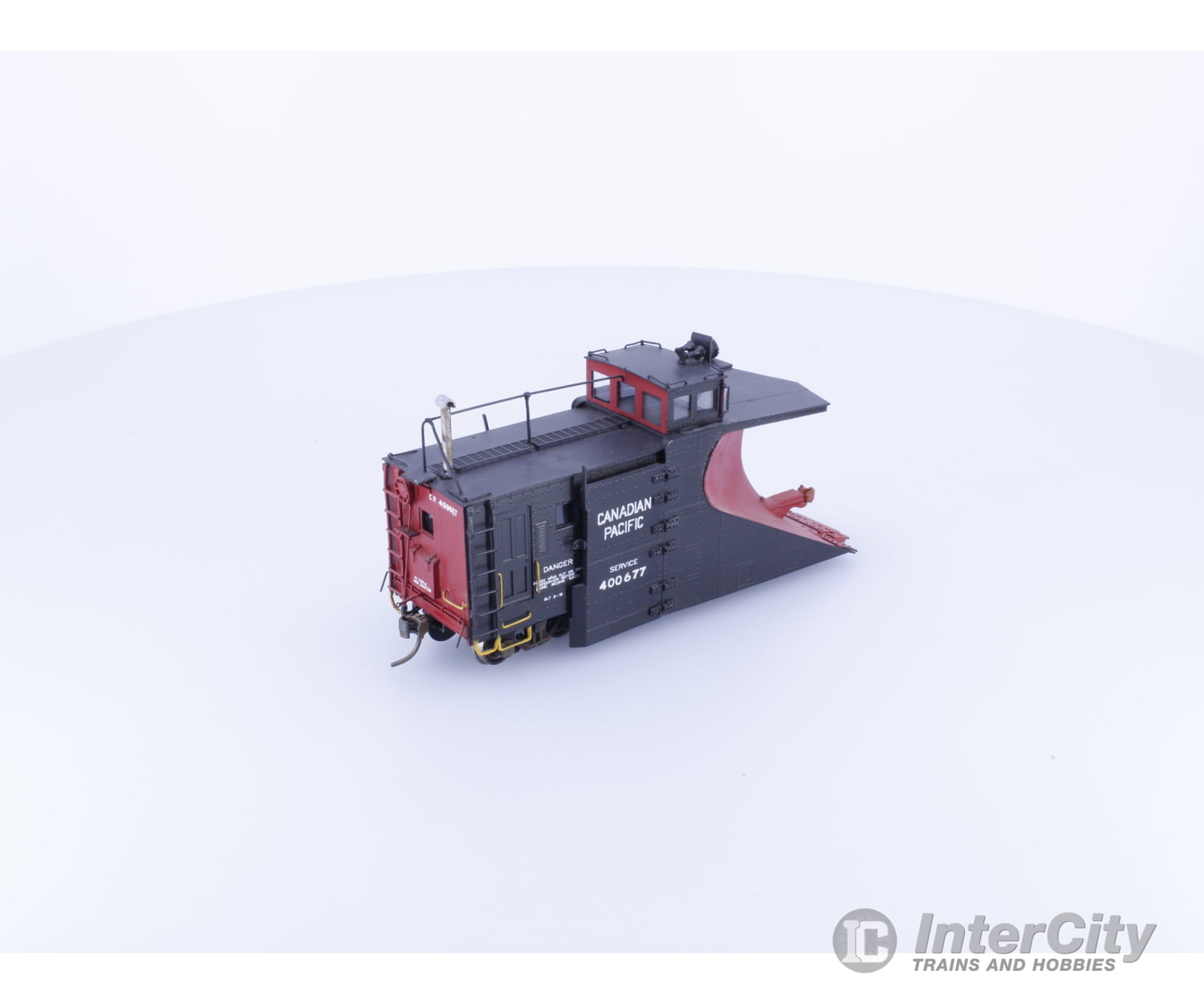 Van Hobbies CPRSSTSP HO Brass Steel Single Track Snow Plow Canadian Pacific (CP) 400677 Freight Cars