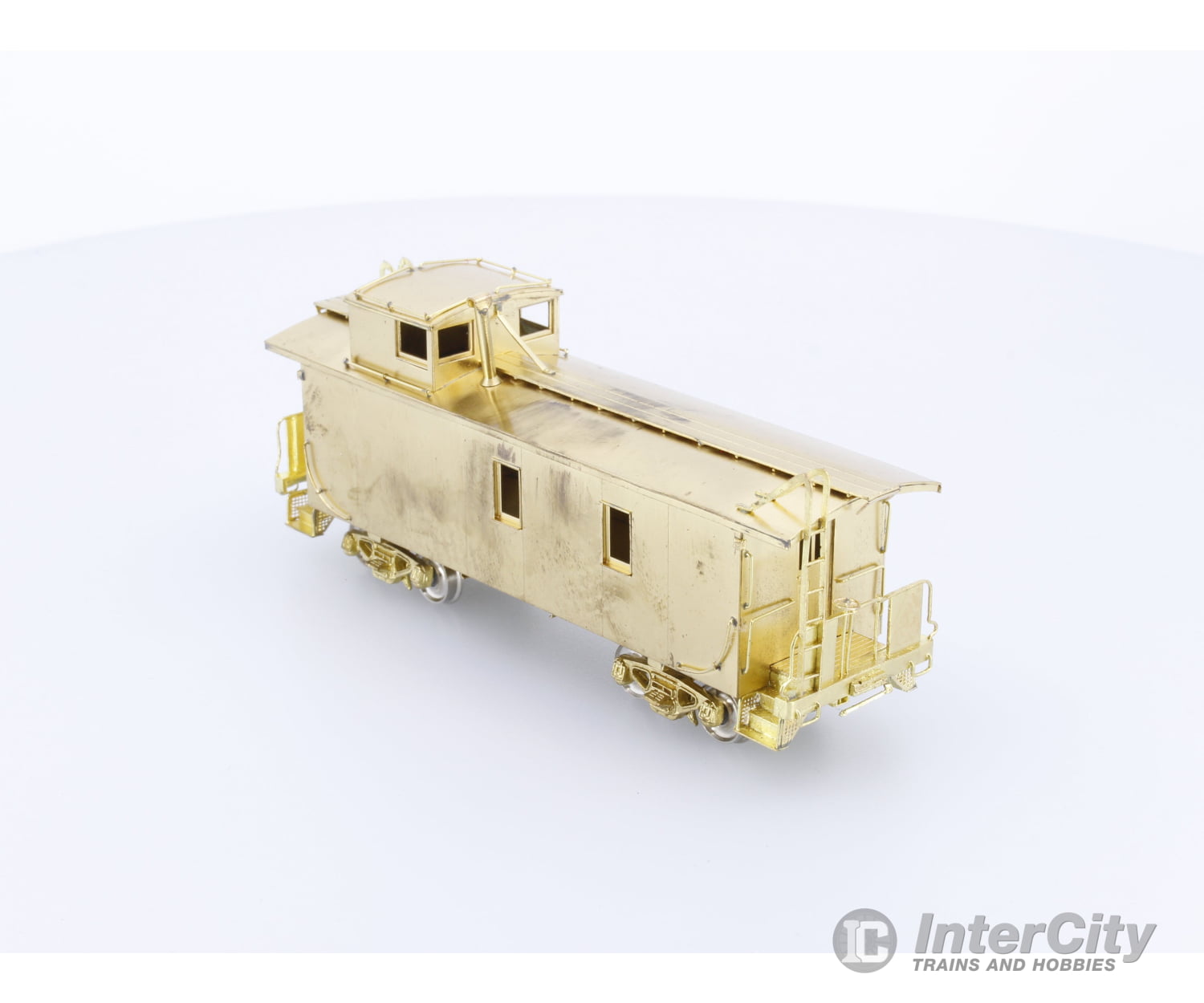 Van Hobbies CPRWOODSHCAB HO Brass Wood Sheathed Caboose Canadian Pacific (CP) (#1) Freight Cars