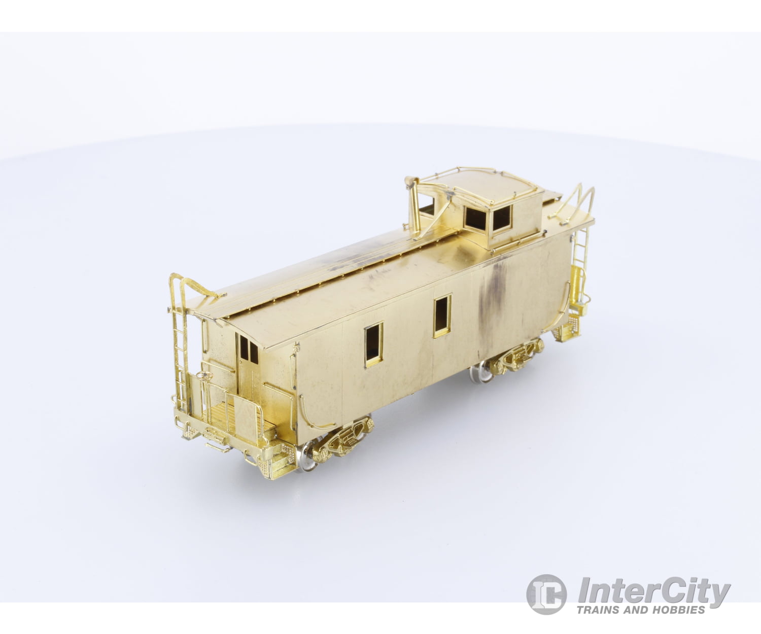 Van Hobbies CPRWOODSHCAB HO Brass Wood Sheathed Caboose Canadian Pacific (CP) (#1) Freight Cars