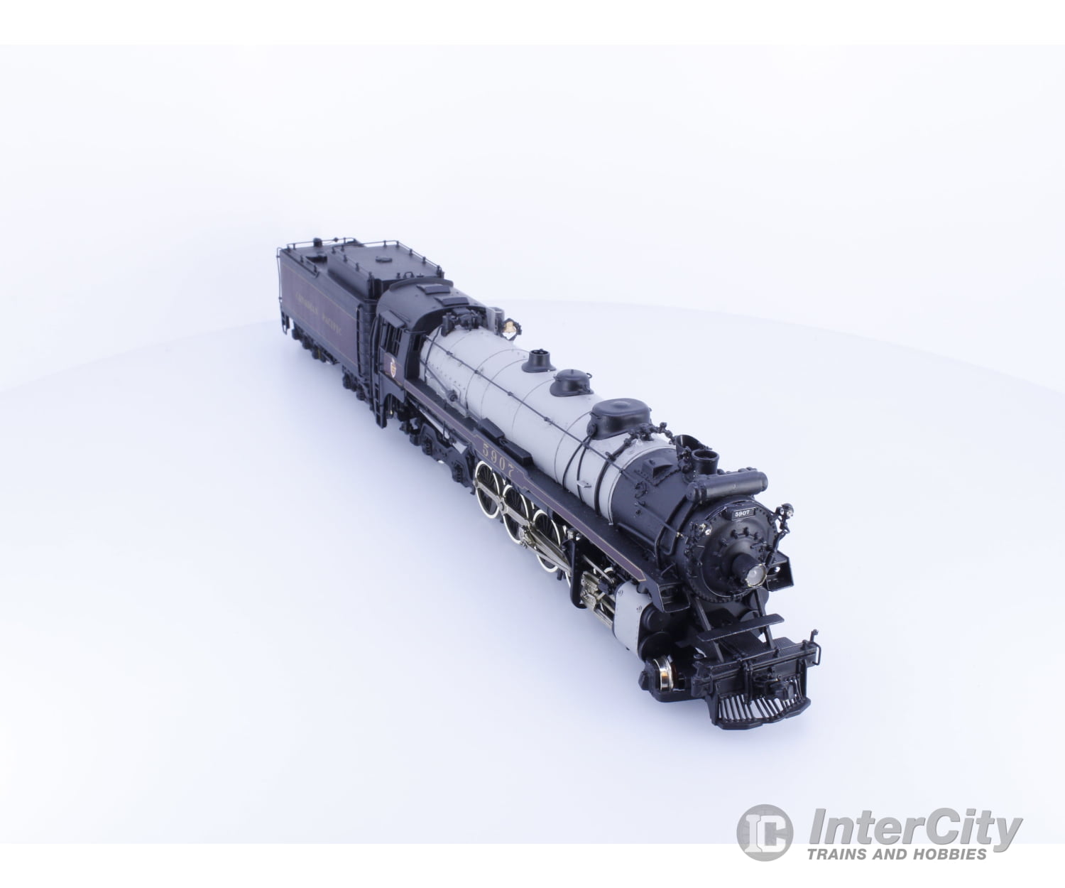 Van Hobbies SLK5907 HO Brass 2-10-4 Class T-1-a Selkirk Canadian Pacific (CP) 5907 Analog DC Locomotives